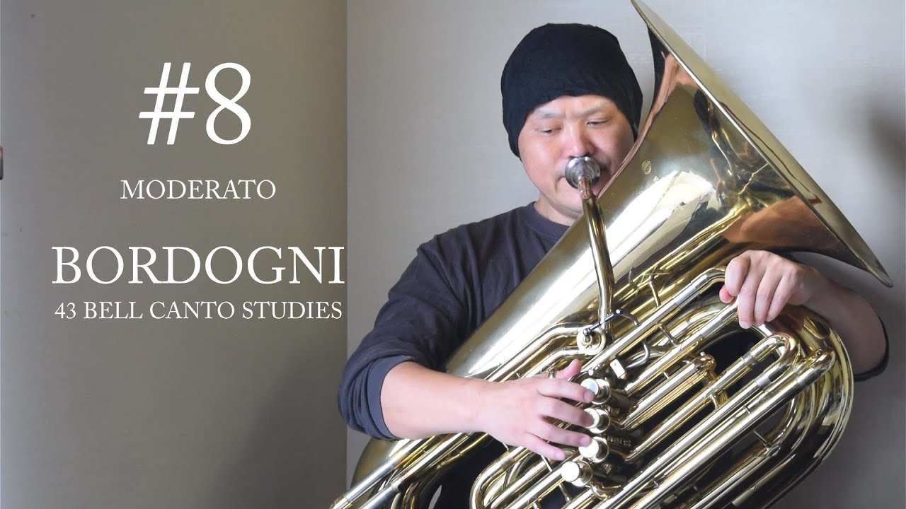 No.8: M.Bordogni 43 Bel Canto Studies -Tuba