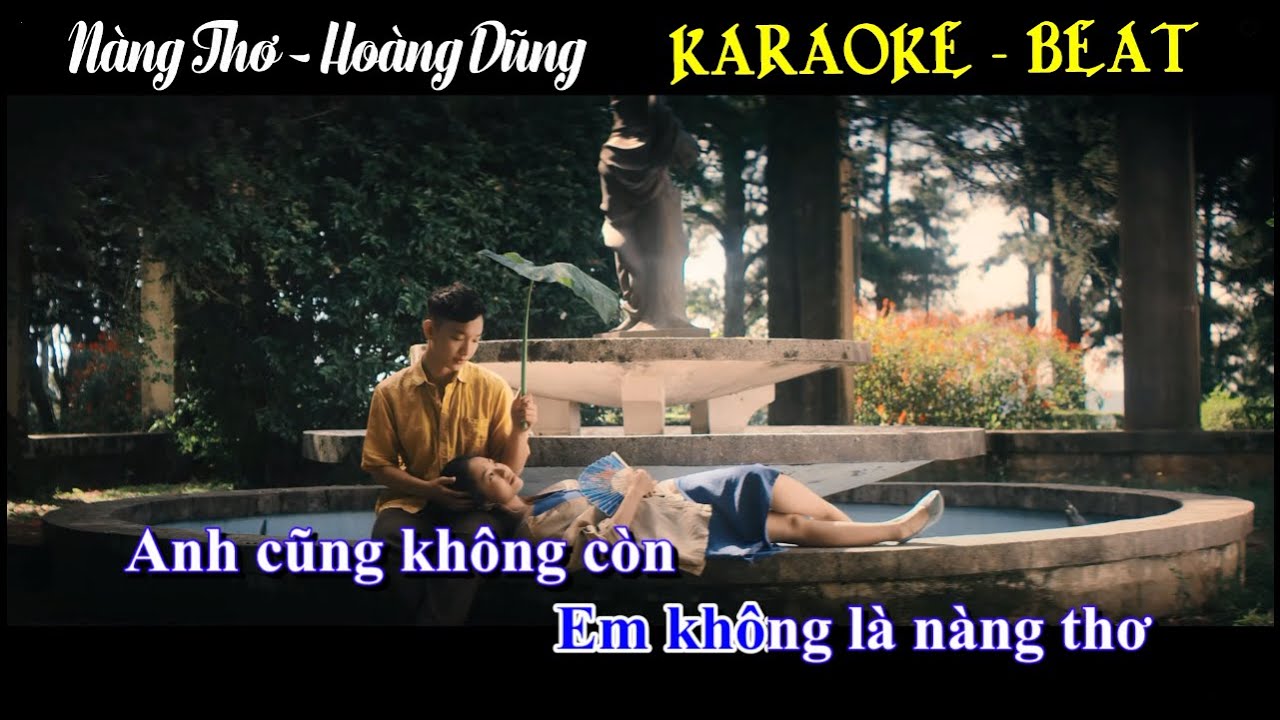 [KARAOKE] N&agrave;ng Thơ - Ho&agrave;ng Dũng | KARAOKE - BEAT GỐC