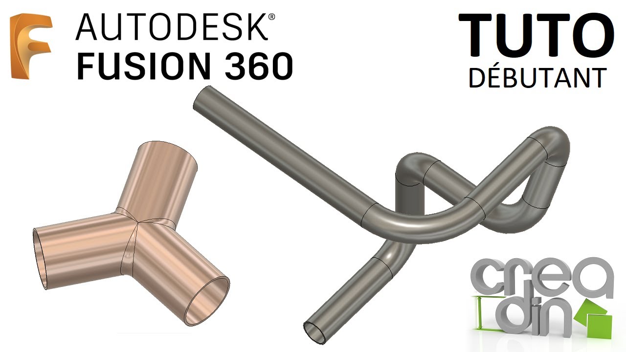 [TUTO DEBUTANT] - Pièces de tuyauterie sur FUSION 360