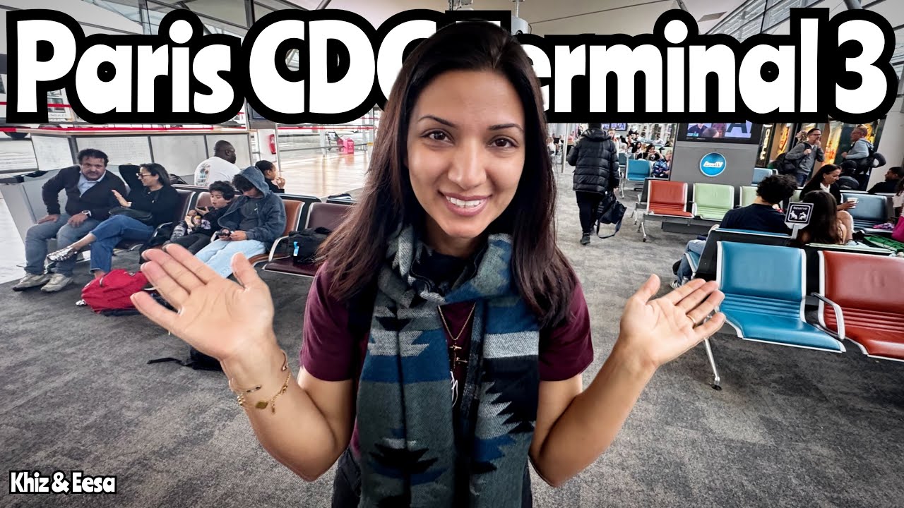 Paris Charles de Gaulle Airport Terminal 3 Tour ✈️ | How to Transfer from Terminal 2E to 3 (CDG)