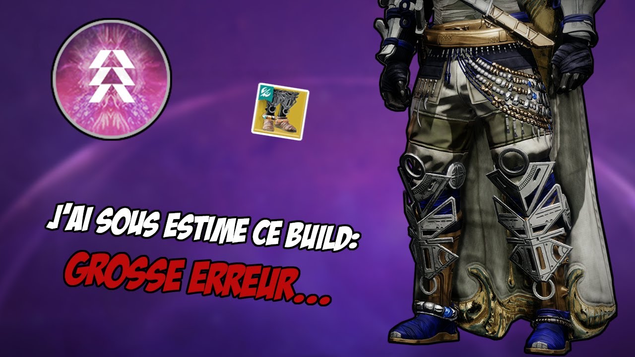 Destiny 2 - J'AI TELLEMENT SOUS ESTIMÉ CE BUILD CHASSEUR ! (il est fou) (CHANCE SOURIANTE)