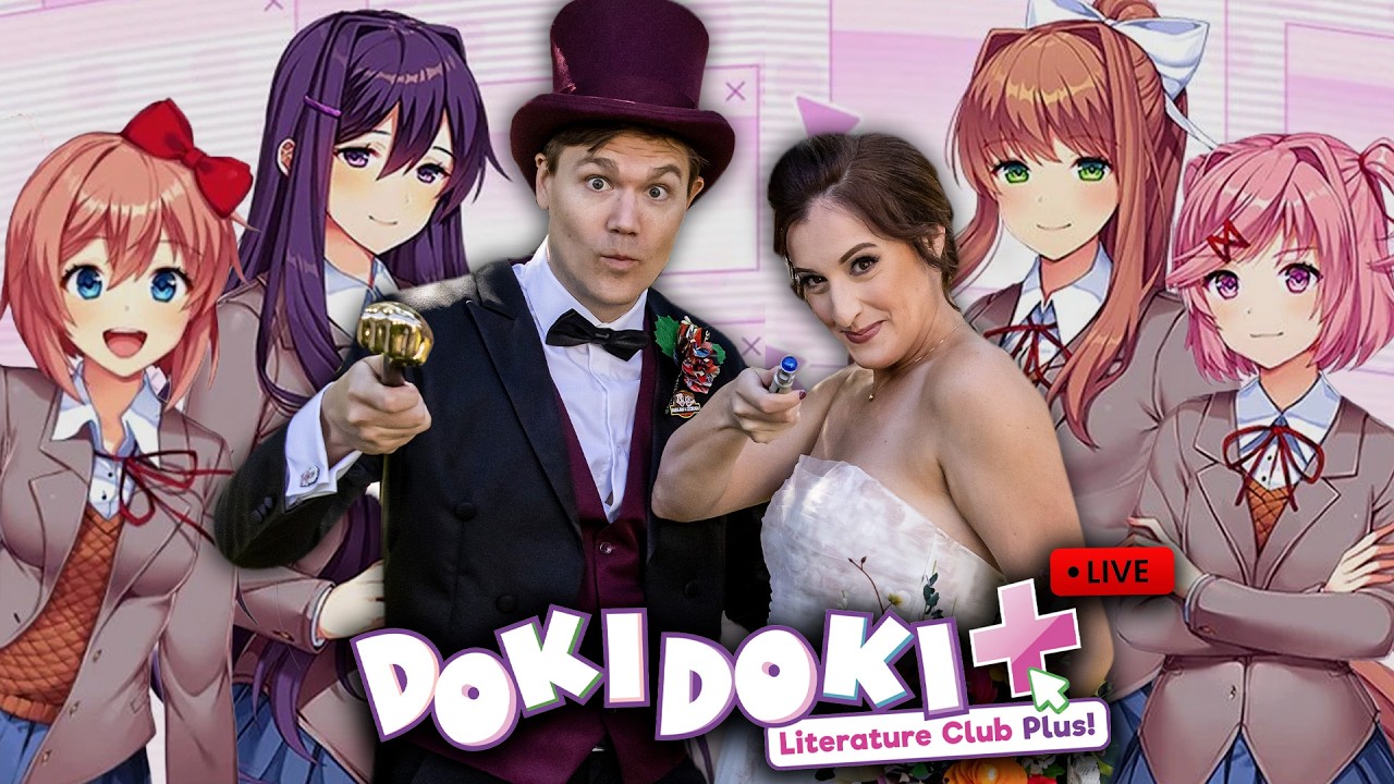 Playing a totally normal and sweet game for Valentines Day | DOKI DOKI LITERATURE CLUB