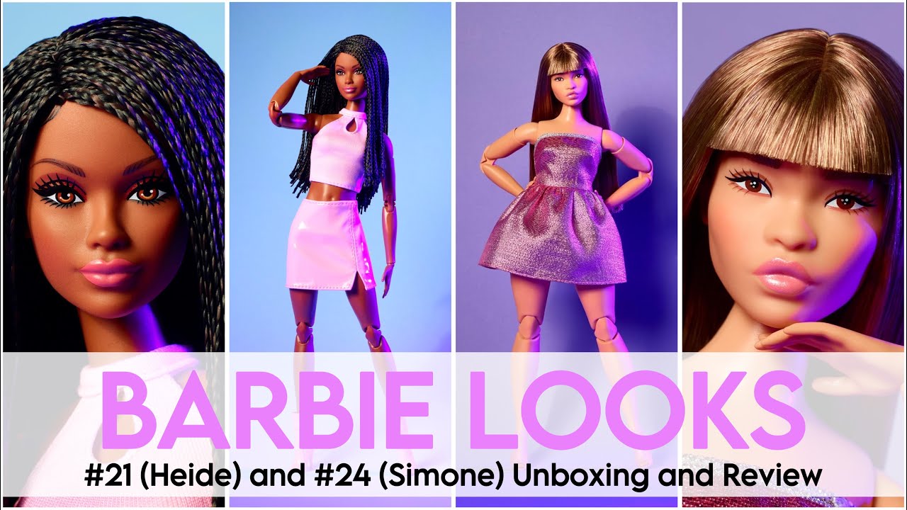 BARBIE LOOKS 21 AND LOOKS 24 - Heide / Simone Unboxing and Review