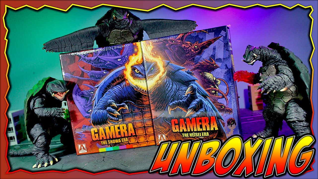 Gamera: The Showa & Heisei Bluray Collection UNBOXING