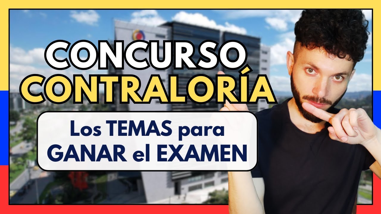 Concurso Contraloría: Lo que DEBES SABER para GANAR tu EMPLEO