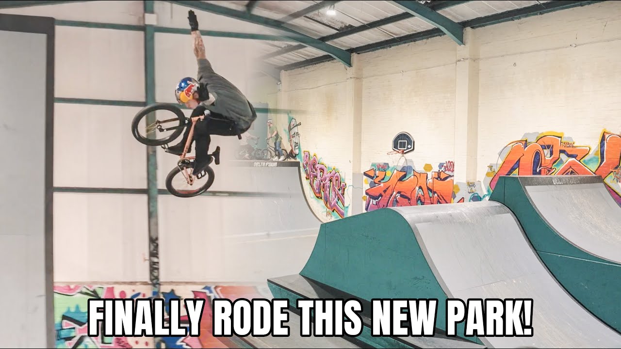 FINALLY RODE THIS NEW PARK!🔥