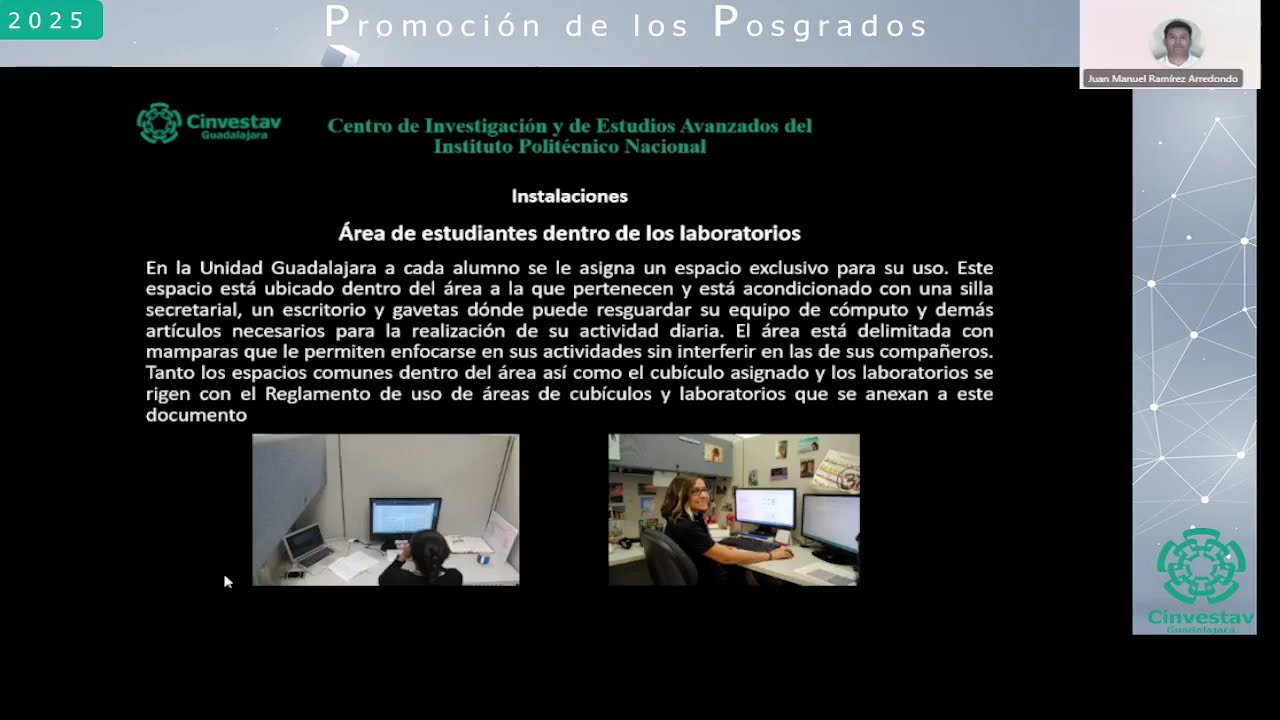 Charla de los Posgrados del Cinvestav Guadalajara 2025