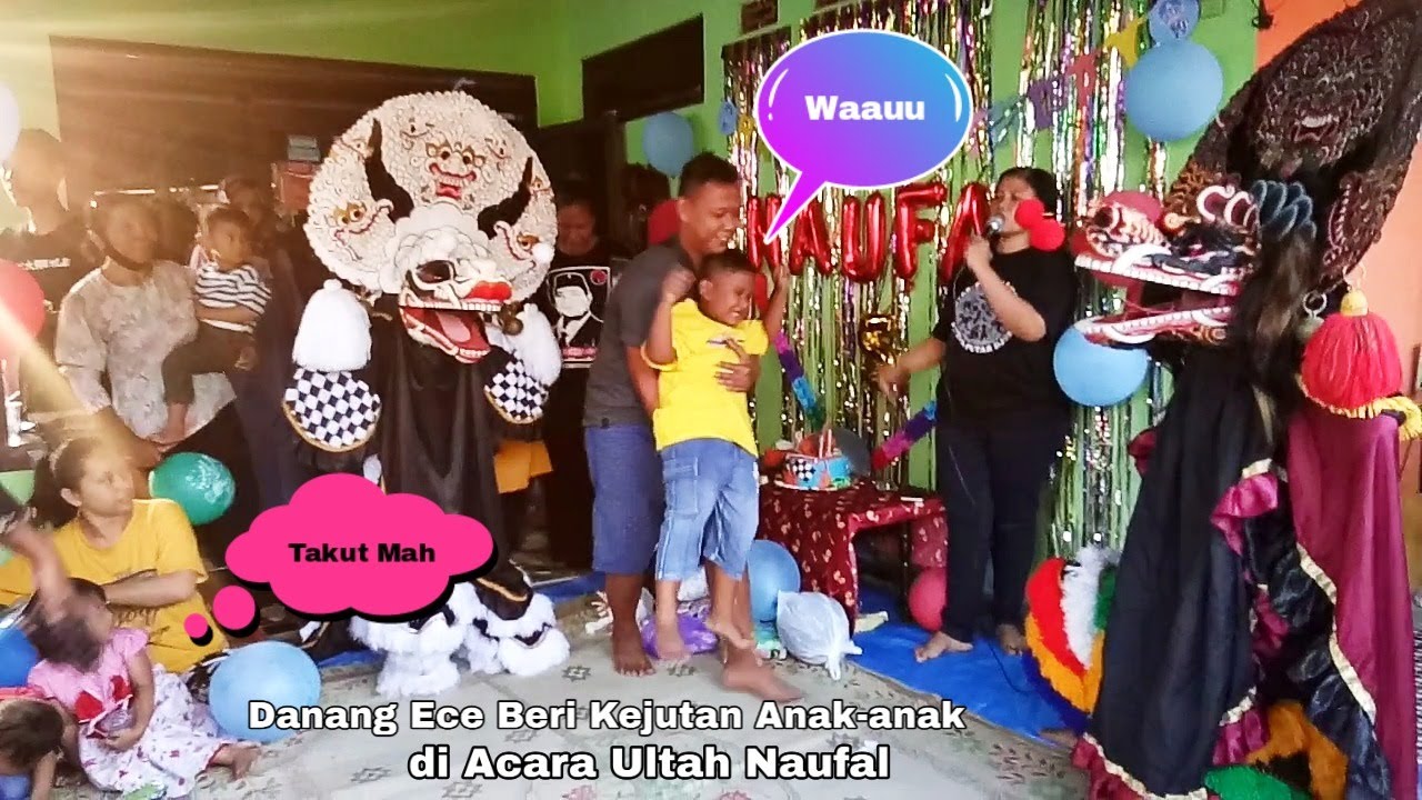 Barongan Masuk Acara Ulang Tahun