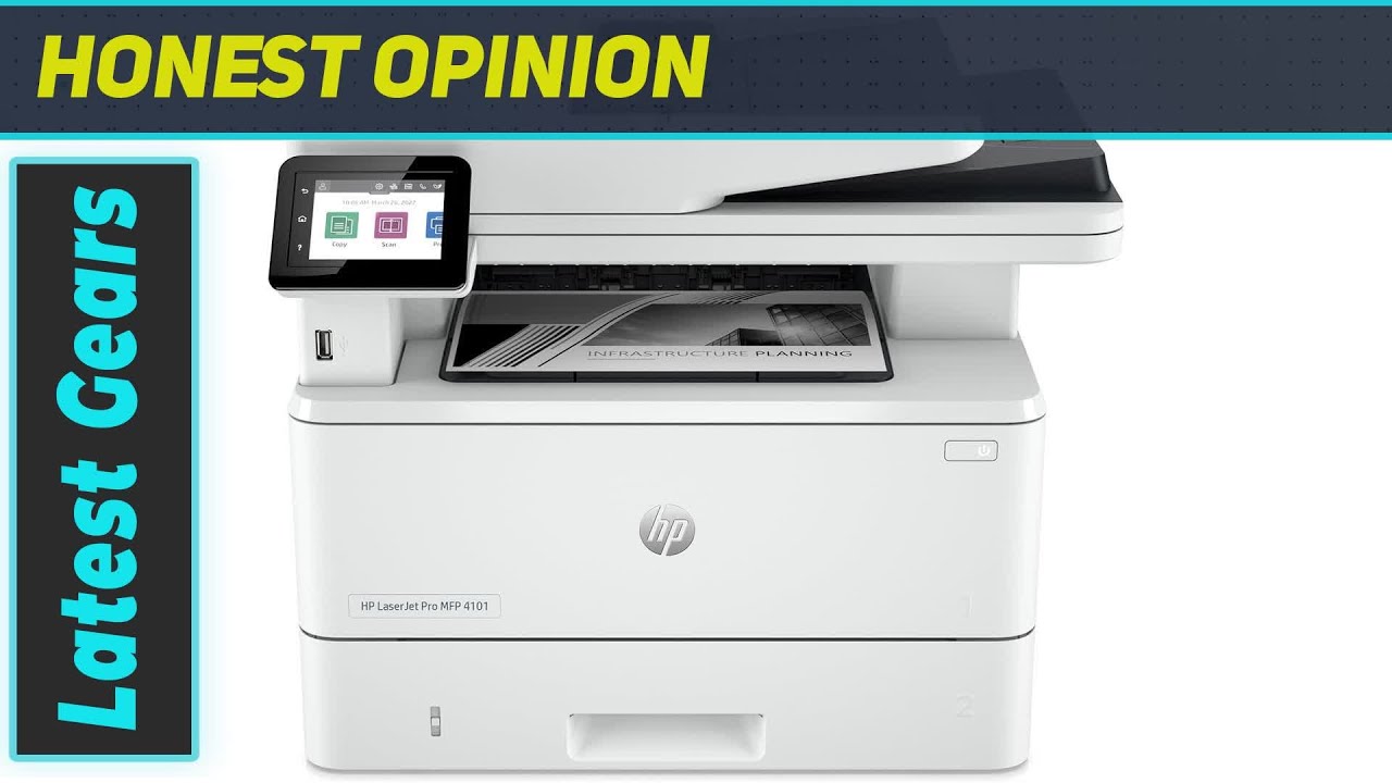 HP LaserJet Pro MFP 4101fdn - The Ultimate Printer for Small Teams!