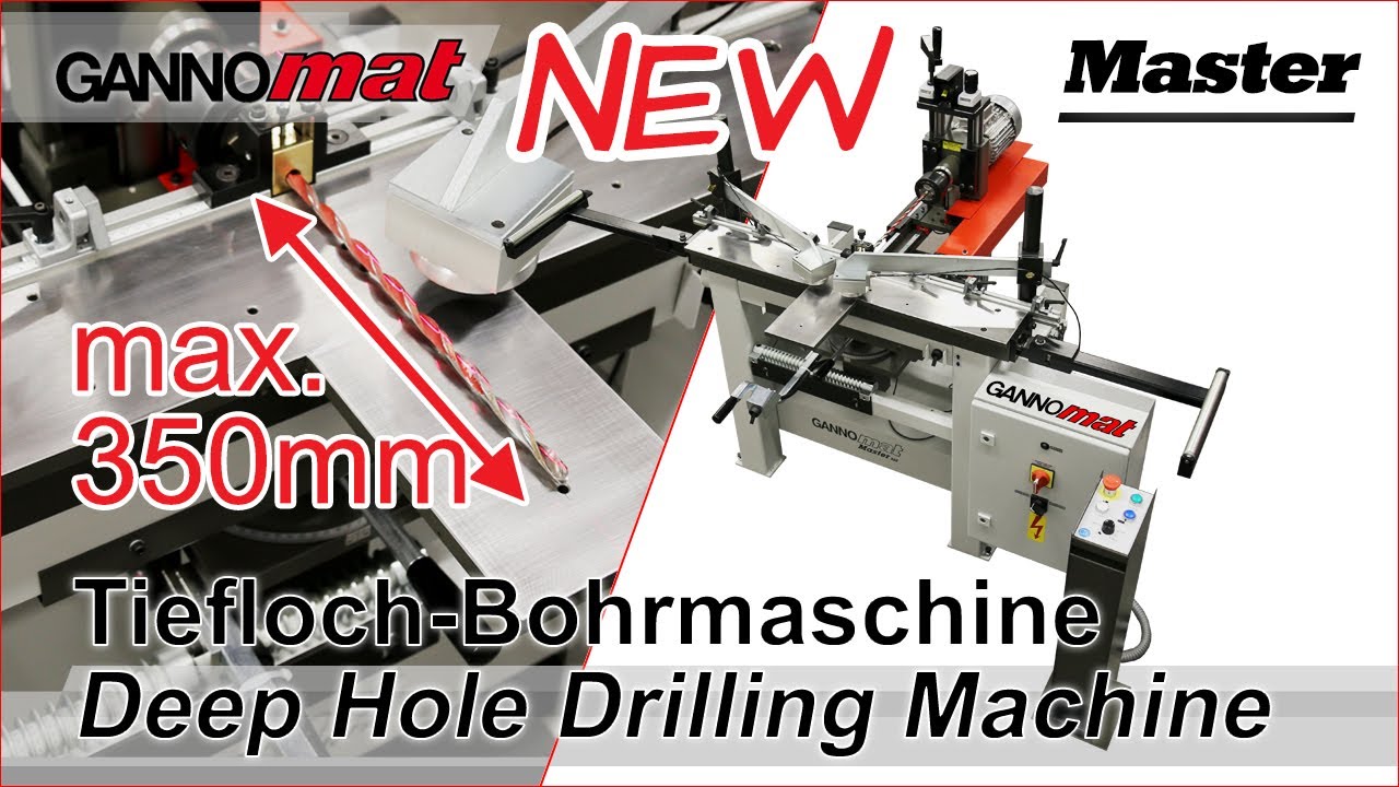GANNOMAT Master Deep hole drilling machine [ Tieflochbohrmaschine ]