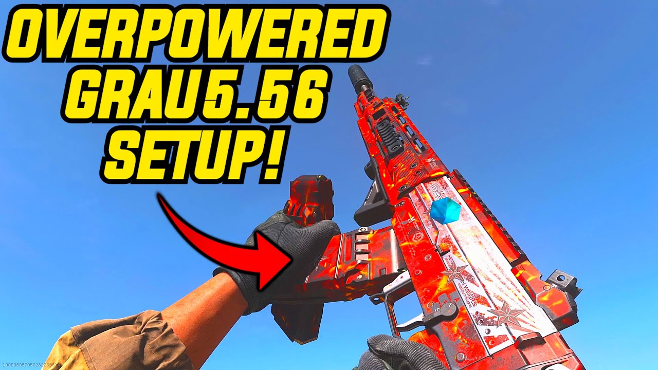 This GRAU 5.56 LOADOUT Is OVERPOWERED In Warzone! (GRAU 5.56 Class Setup)