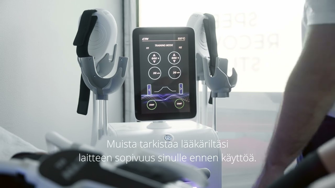 X-TONE&trade; elektromagneettinen lihasharjoittelu ja vartalonmuokkaus - Speed Recovery Studio