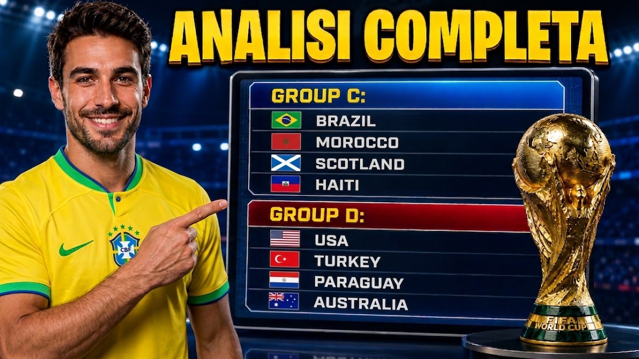 PRONOSTICI MONDIALI 2026 🏆 Scommesse Gruppo C e D: Sorprese e Quote!