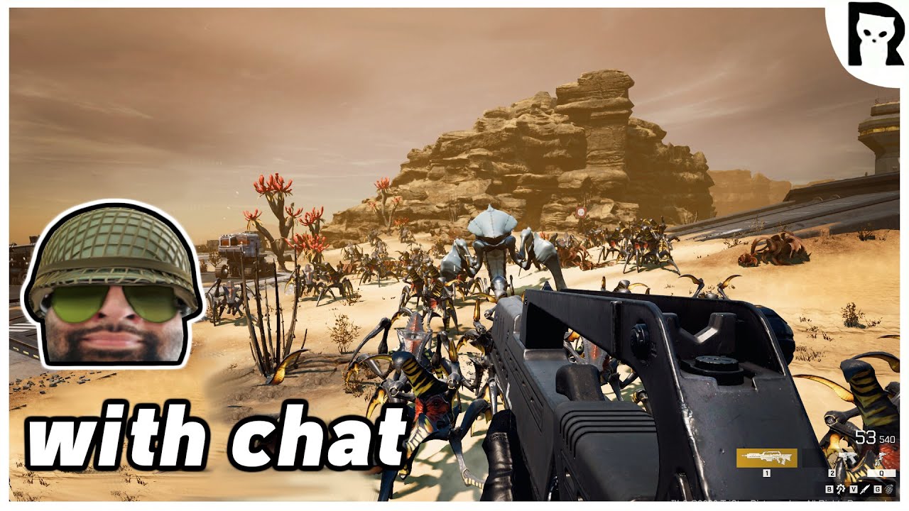 Lirik plays Starship Troopers: Extermination