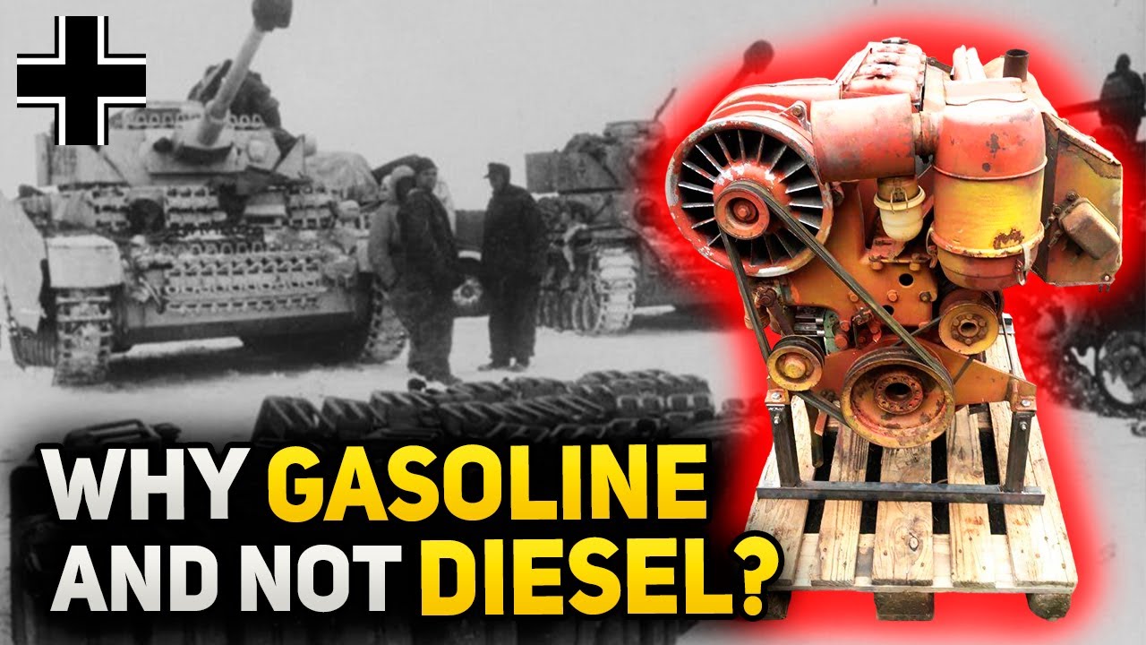 Why Did German Tanks Run on Gasoline and Not Diesel? | Documentary