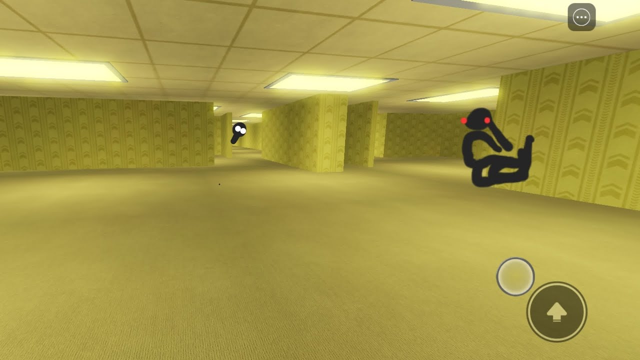 Roblox Doors but Bad Fan Remake- The Backrooms- Gameplay....