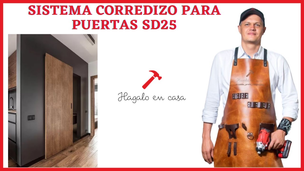 Sistema corredizo para puertas SD25
