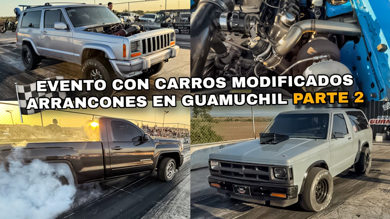 ARRANCONES EN LA PISTA DE GUAMUCHIL CON CARROS MODIFICADOS || SINALOA STANG