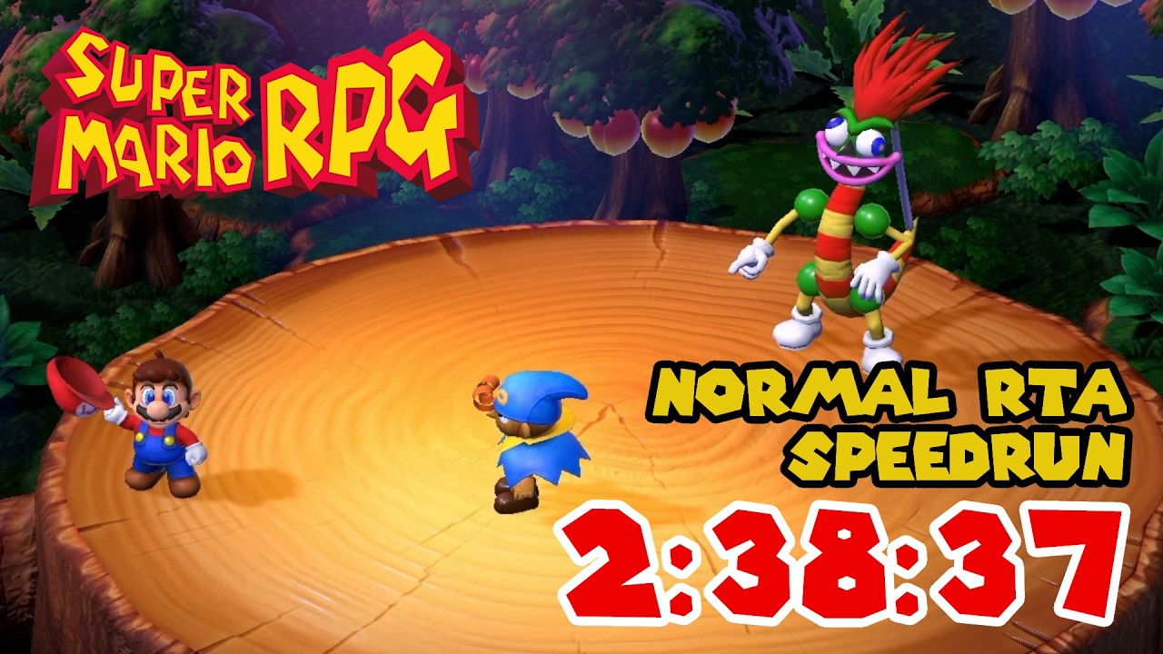 슈퍼 마리오 RPG (2023) - Normal RTA 스피드런 (2:38:37)