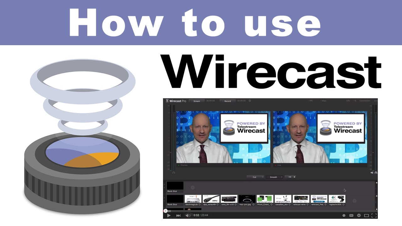 Как использовать Telestream Wirecast 6 для создания видеороликов для трансляций и