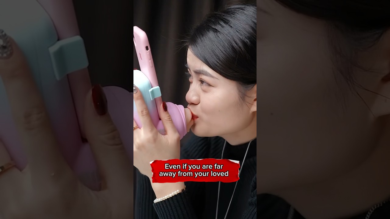 Long Distance Couple Reunites with THIS Gadget! 😘 #gadgets #tech #couple #respect #shorts