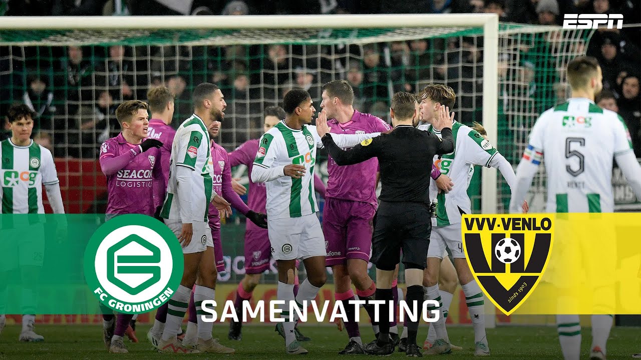PIEKFIJNE VRIJE TRAP van Laros Duarte voor FC Groningen! 👌🎯 | Samenvatting FC Groningen - VVV-Venlo