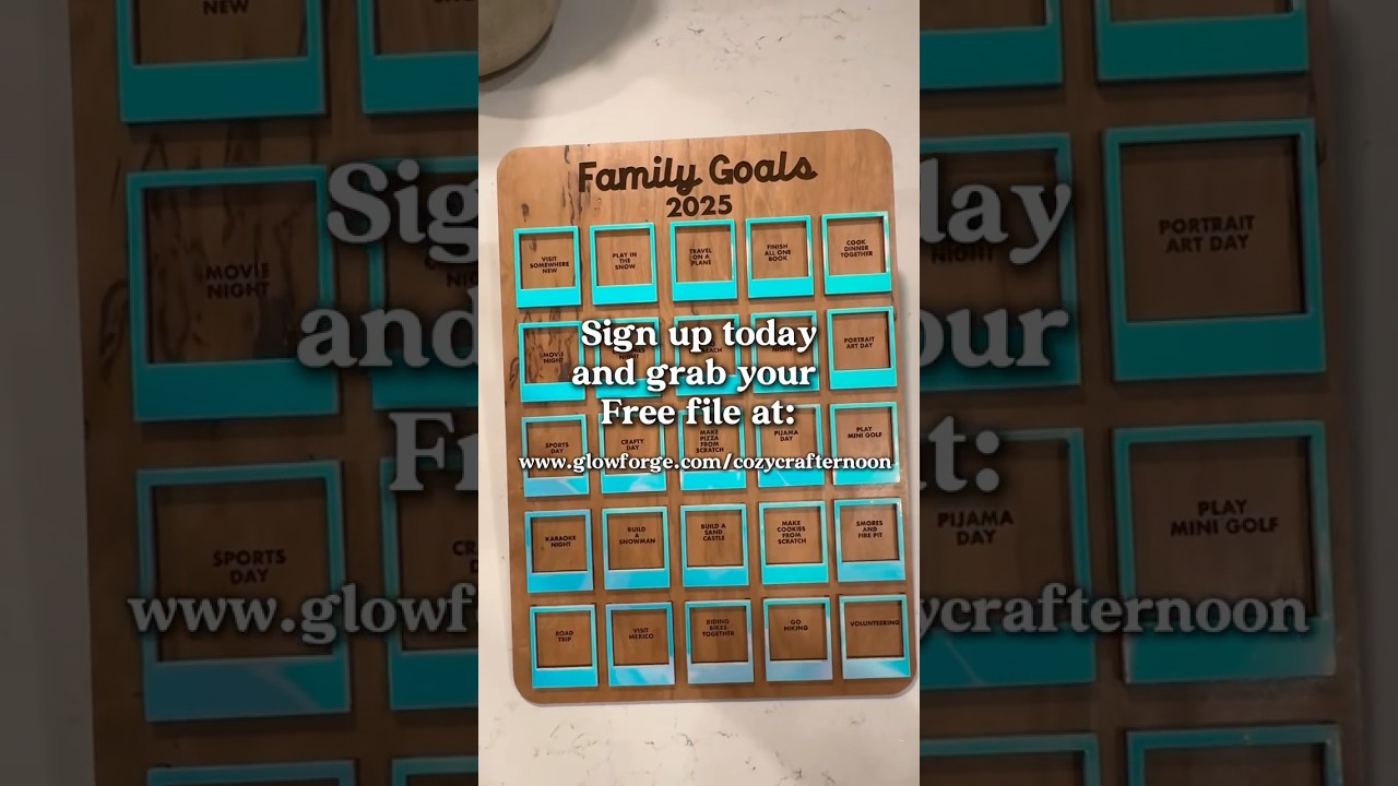 Let’s Create: 2025 Bingo Card 
