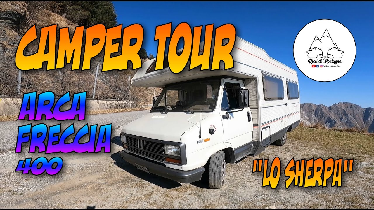 CAMPER TOUR Arca Freccia 400 del 1991 lo Sherpa