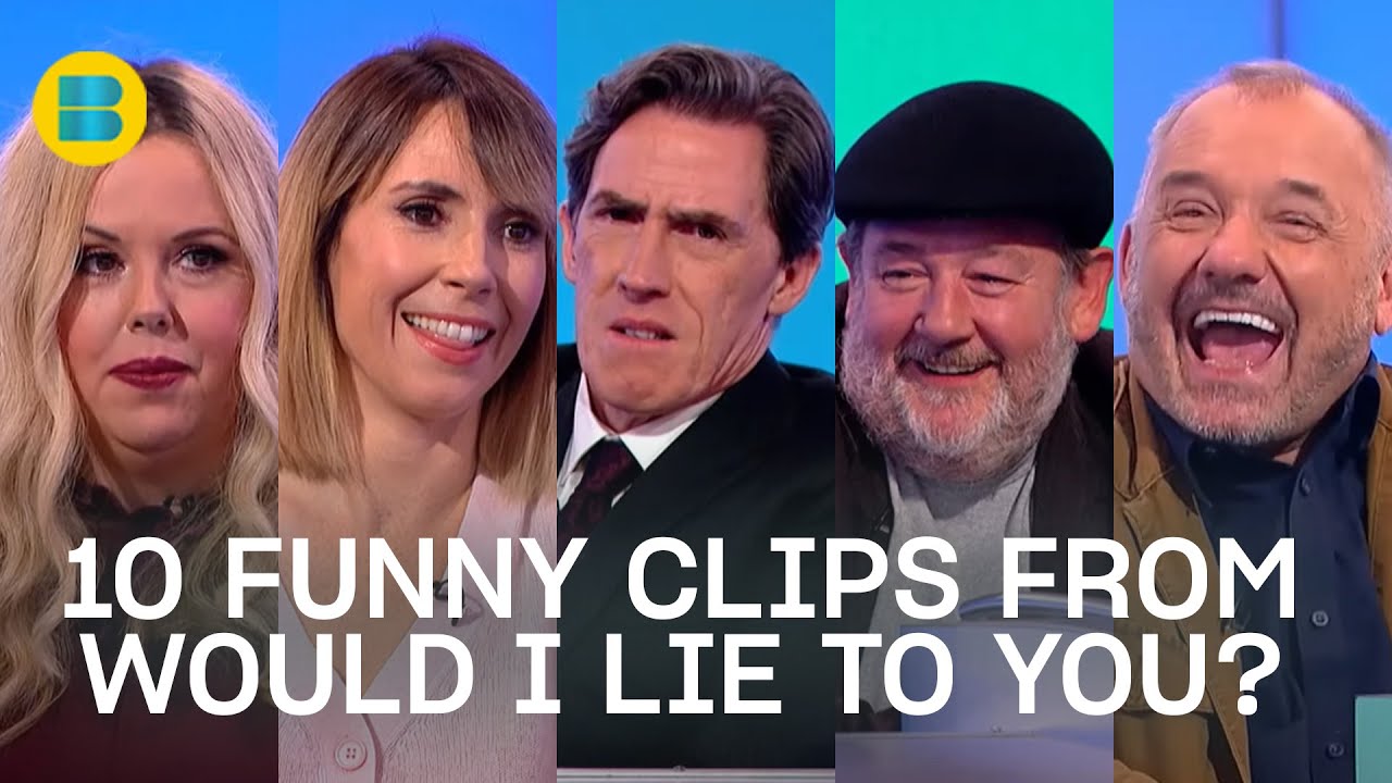 10 Funny Clips From Would I Lie to You? | Would I Lie to You? | Banijay Comedy