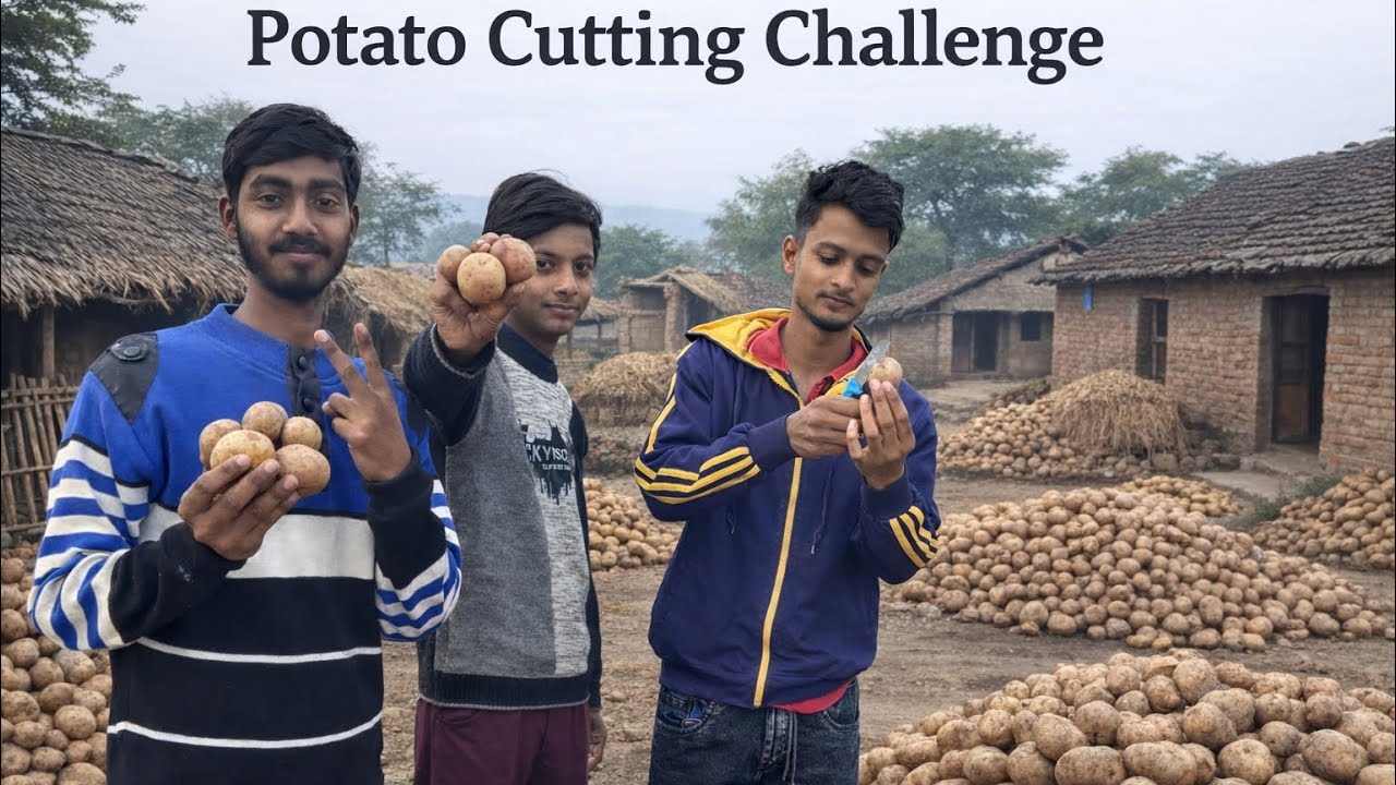 The Ultimate Potato 🥔 Showdown Cutting Challenge: Samosa on the Line : Win The Biggest Samosa 🥵