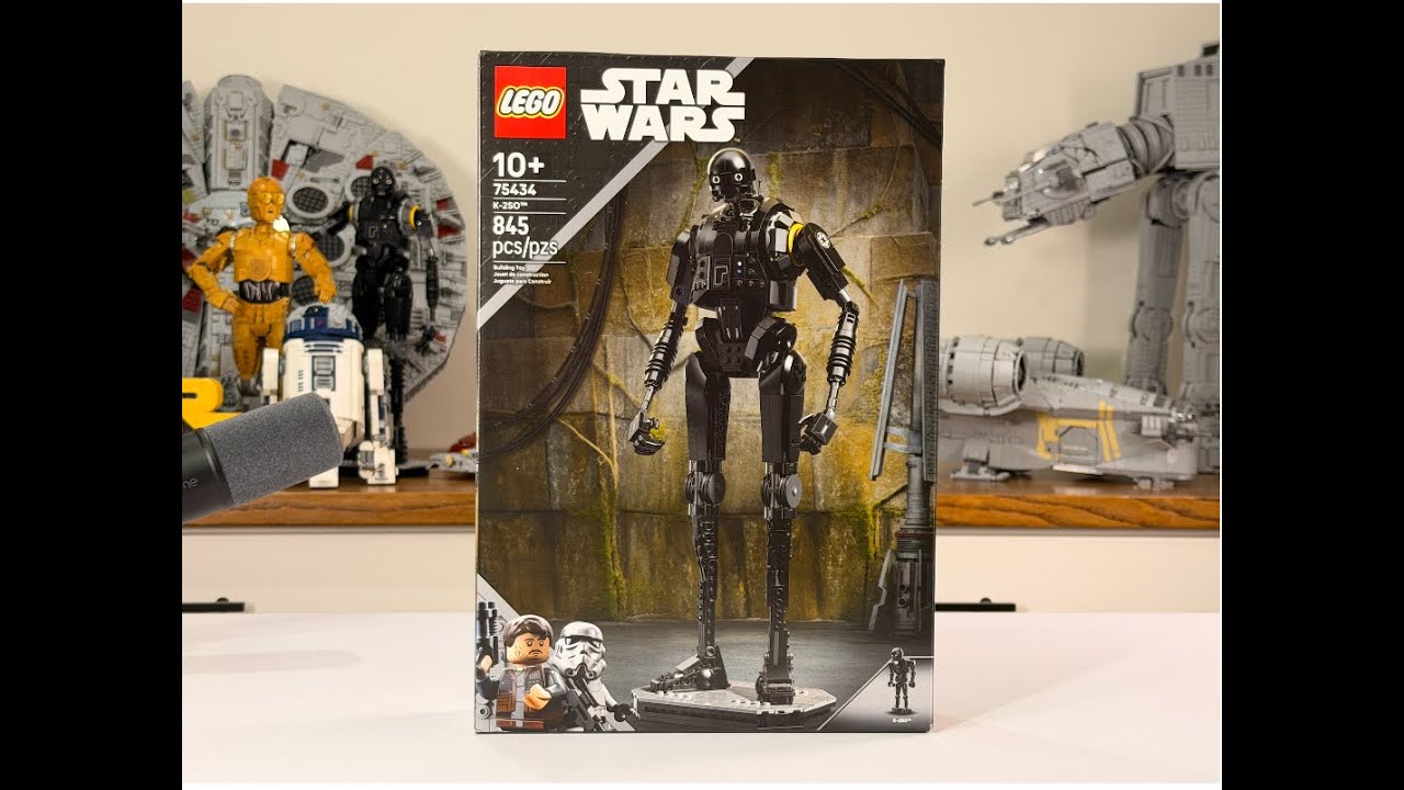 LEGO set 75434 - LEGO Star Wars K2SO REVIEW