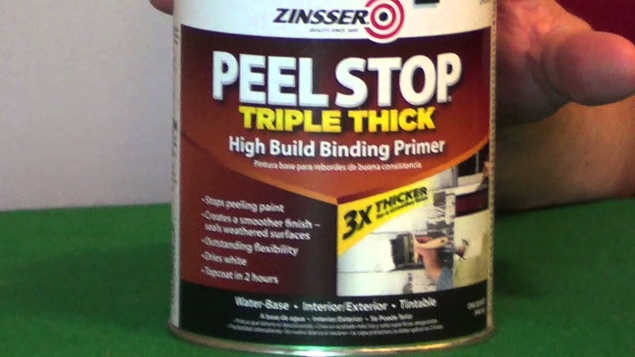 Primer for Peeling Paint - Peel Stop