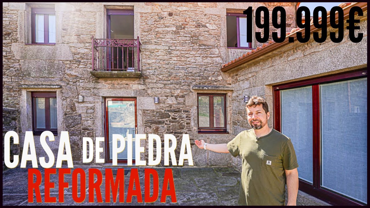 ¡¡PRECIOSA CASA de PIEDRA REFORMADA en Bamiro-Vimianzo(A Coruña) por 199.999€!!