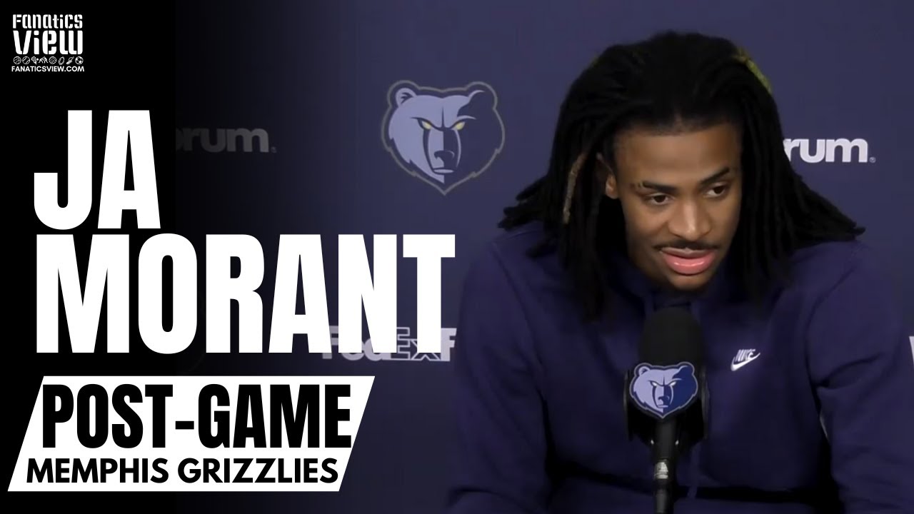 Ja Morant Reacts to Bringing Young Fan to Tears After Giving Him a Signed Pair of Unreleased Shoes
