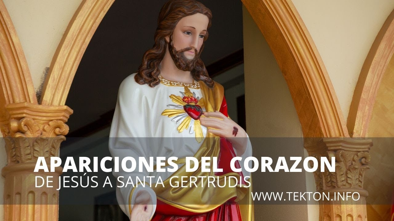 Increíbles apariciones del CORAZÓN DE JESÚS a santa Gertrudis