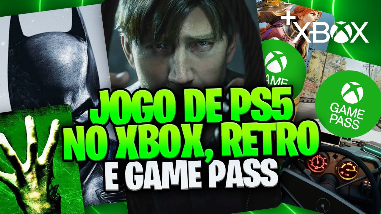 EXCLUSIVO de PS5 no XBOX, VAZOU MAIS JOGOS da RETRO, JOGA&Ccedil;O no GAME PASS, SURPRESA no PC GAME PASS!
