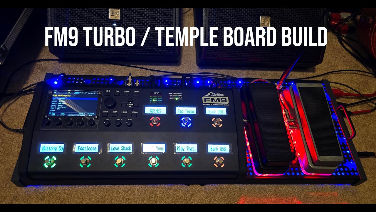 Building a FM9 Rig on a Temple Audio DUO 34