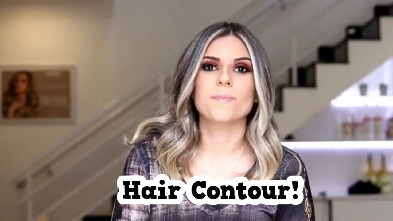 COMO FAZER HAIR CONTOUR - MECHAS PONTUAIS!