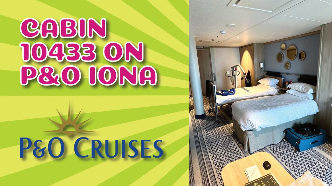 P&O Iona Accessible Deluxe Balcony Cabin 10433 | Norwegian Fjords Cruise | Disabled Gamer