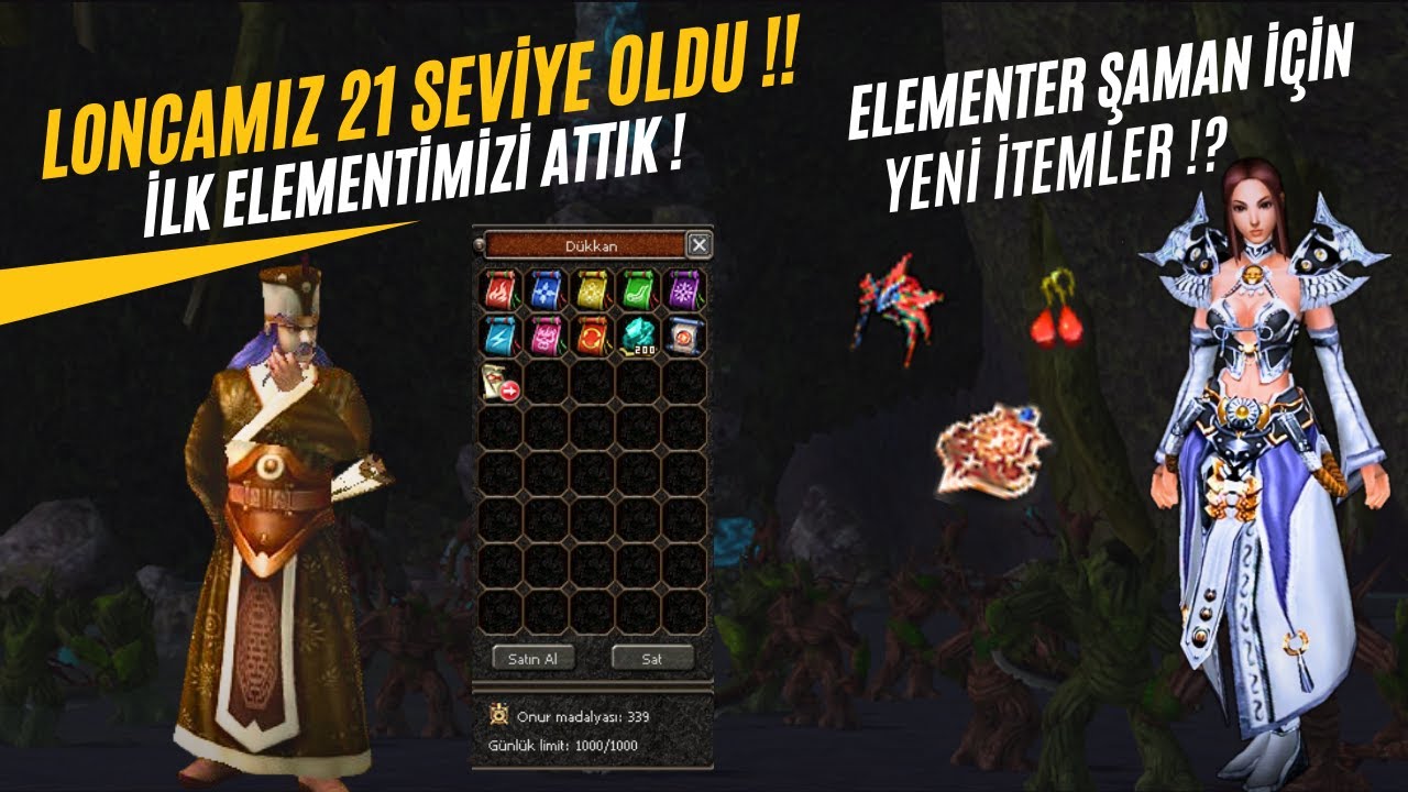 SAVAŞÇIYI BOZUYOR MUYUZ ?? | ELEMENTER ŞAMAN İÇİN YENİ İTEMLER !? | Metin2 TR RUBY LUSİFER