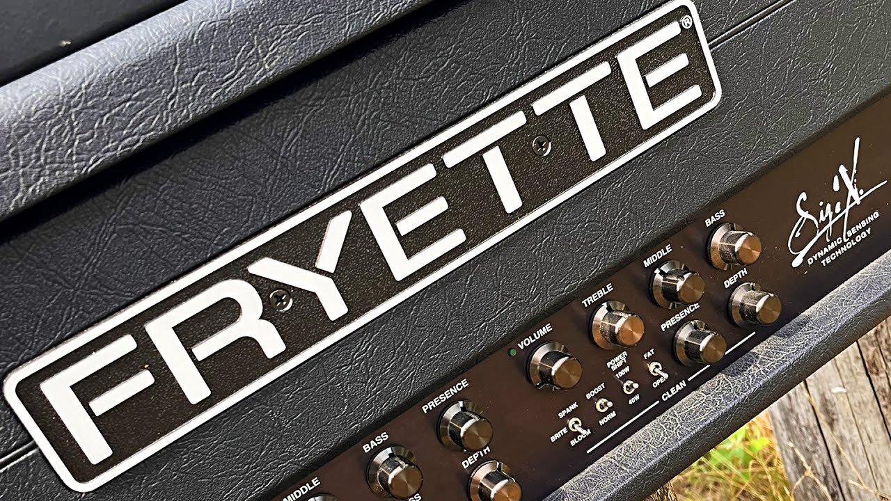 Fryette Sig:X - 40/100w - 3 Channel BRUTAL Swiss army knife - VHT Sig:X