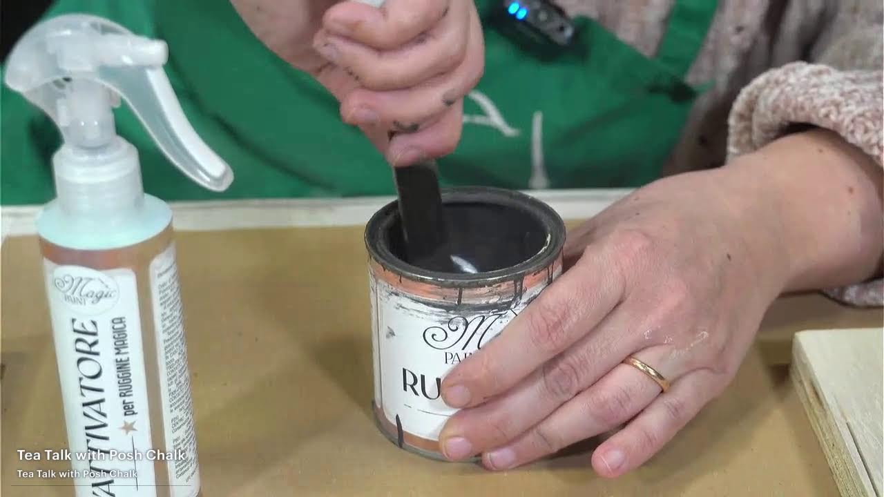 Anticatura con cere solide e cere liquide Magic Paint 221° Salotto del Mercoledi