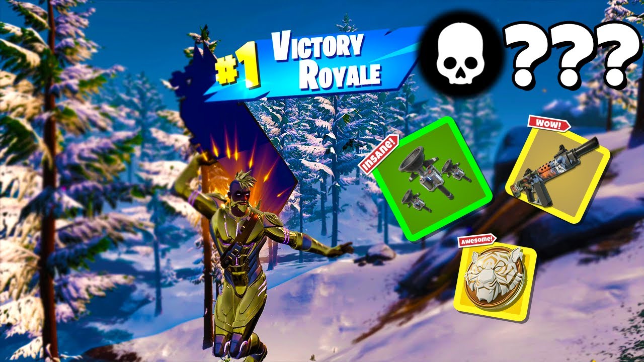 High Elimination Solo Win Gameplay (Fortnite Chapter 5 Zero Builds)