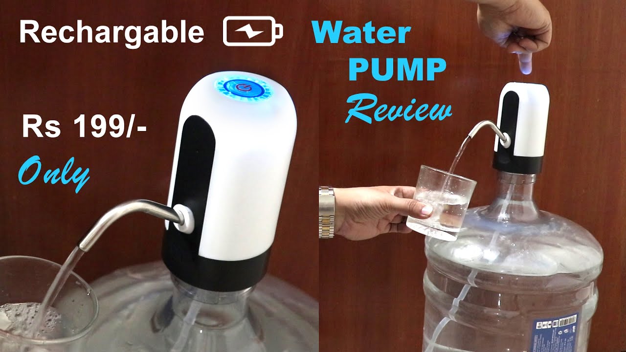Watch if you use Water Bottle Can || Best water Bottle Can Dispenser Pump for 20 litre bottle review