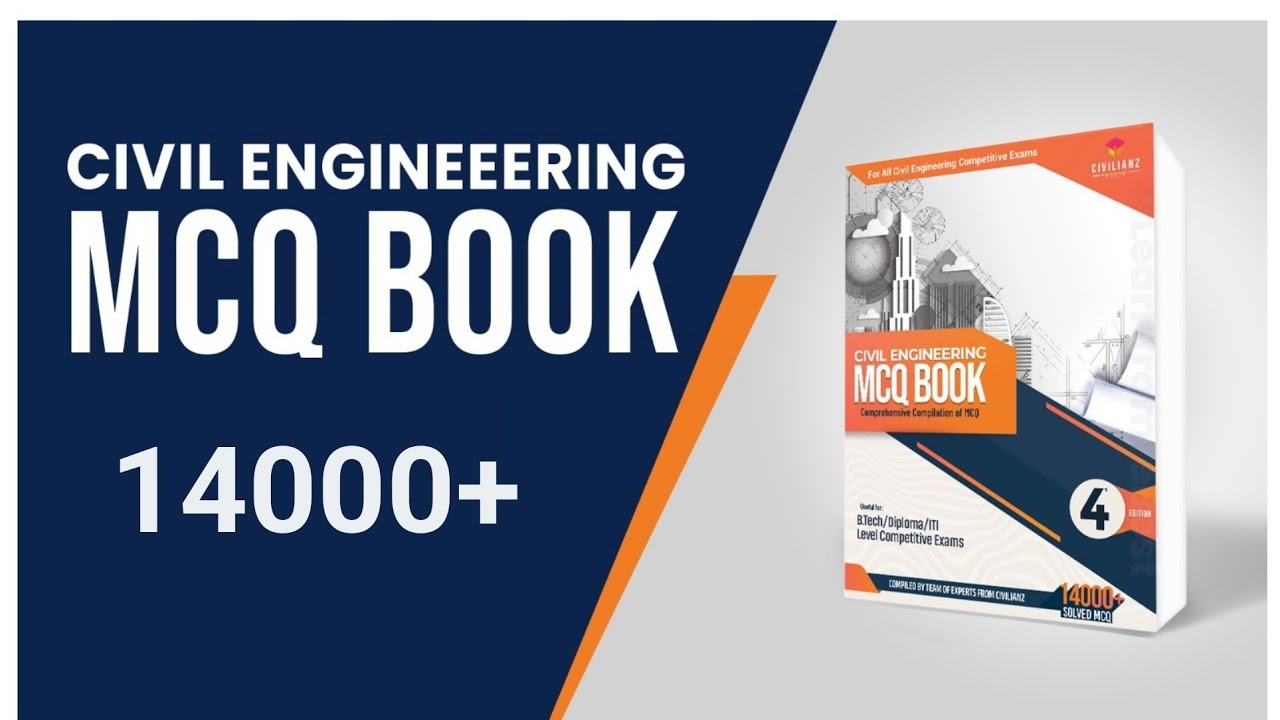 CIVIL ENGINEERING MCQ BOOK | 14000+ | 4TH EDITION | CIVILIANZ | 2023