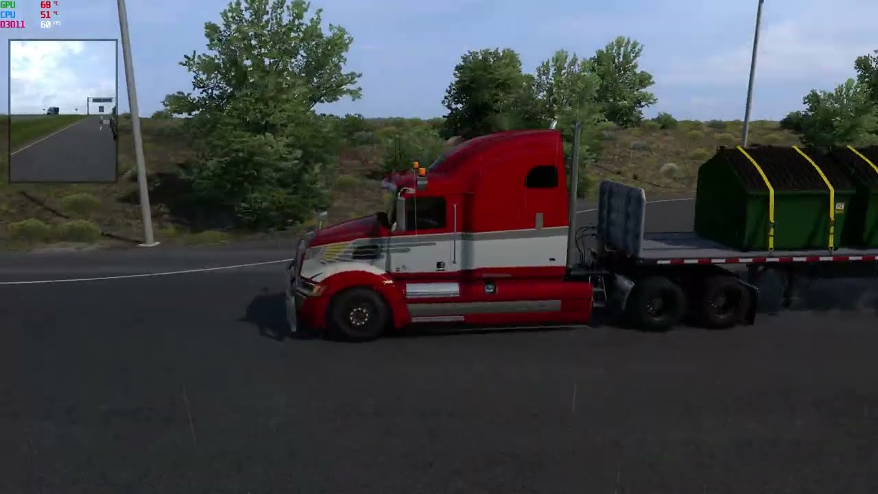 American Truck Simulator recorriendo idaho