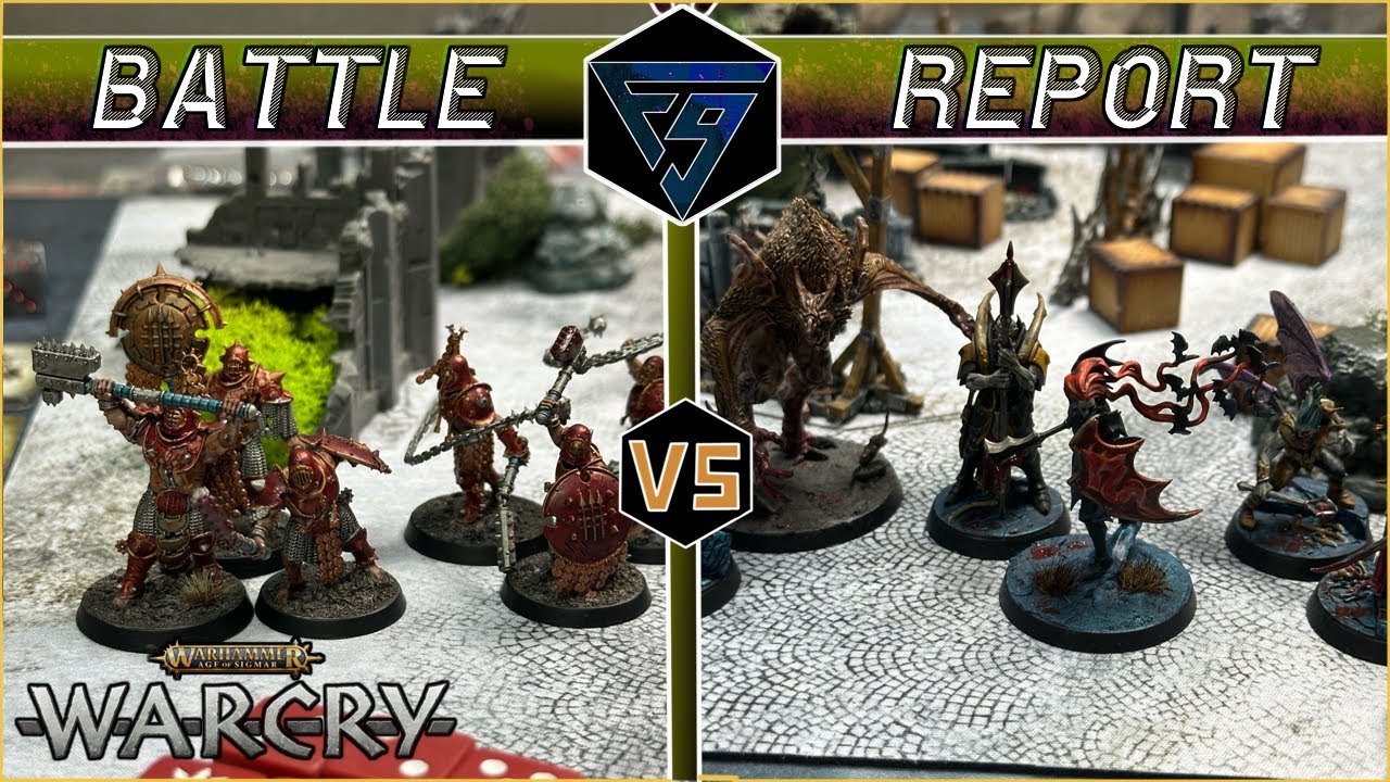 Warcry Battle Report: Iron Golems VS Soulblight Gravelords