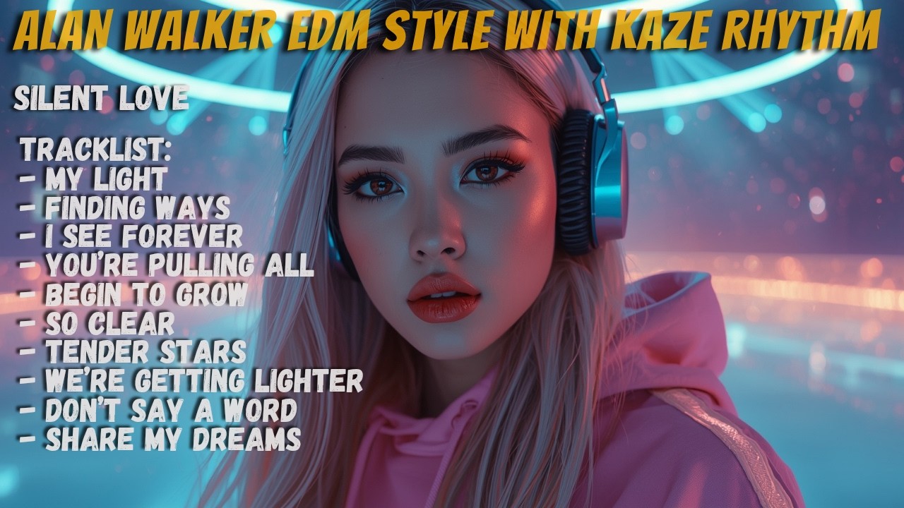 ALAN WALKER STYLE X KAZE RHYTHM || SILENT LOVE || EDM SONGS FULL ALBUM 2026