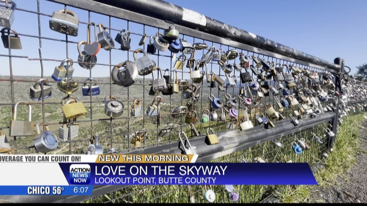 Butte County's Lookout Point evolves into 'lock lock' memorial