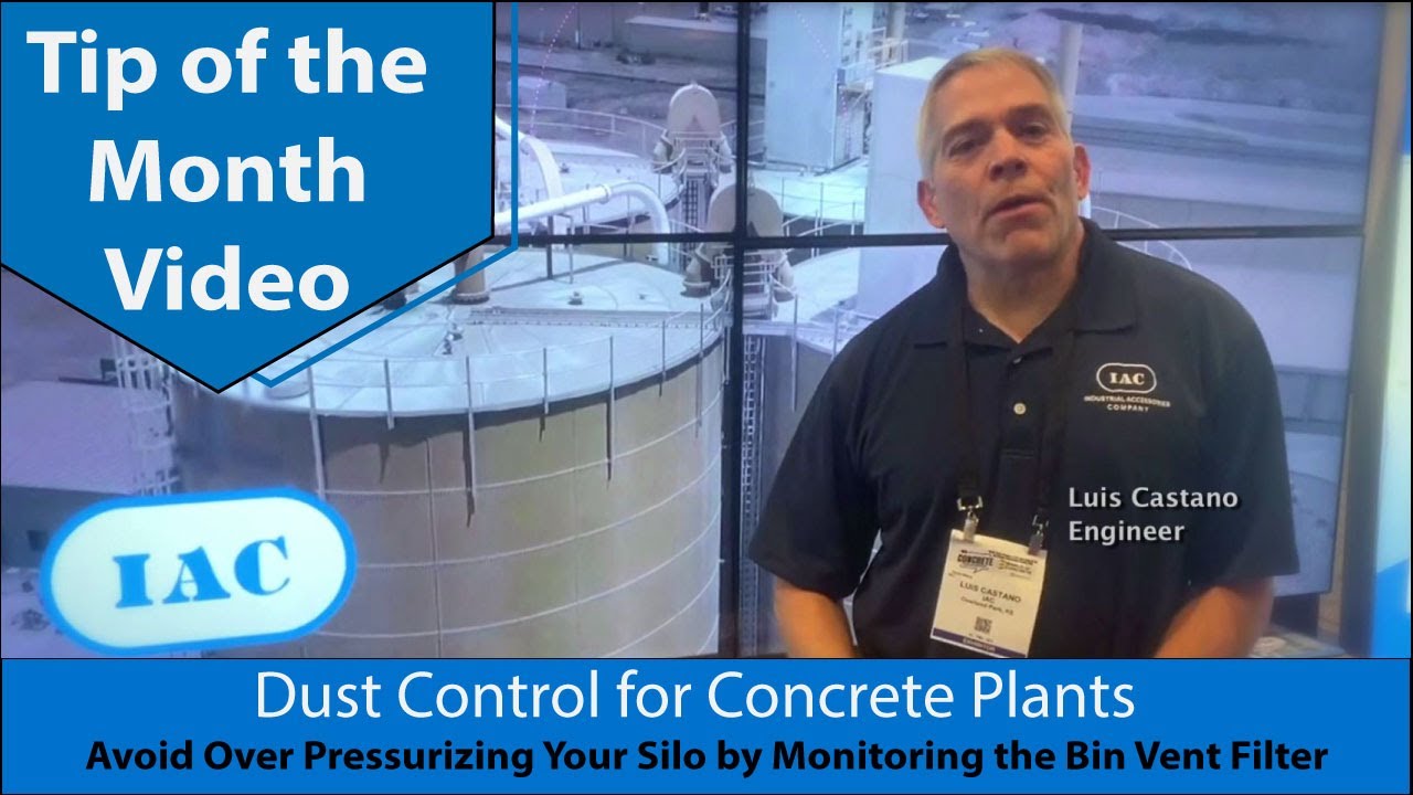 Tip of the Month: Dust Control for Concrete Plants